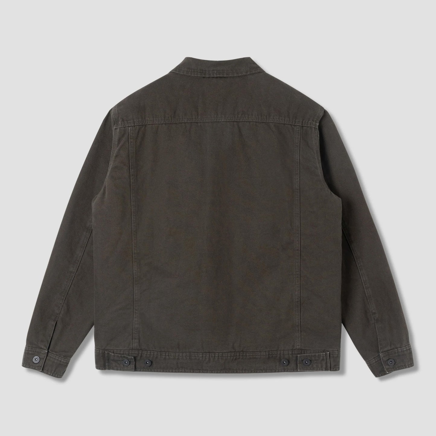 Lined Trucker Jacket - Charcoal Duck