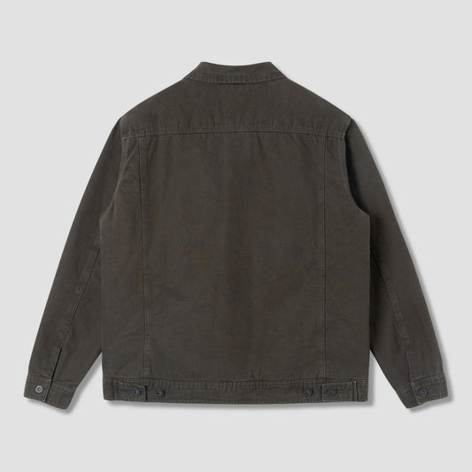 Lined Trucker Jacket - Charcoal Duck