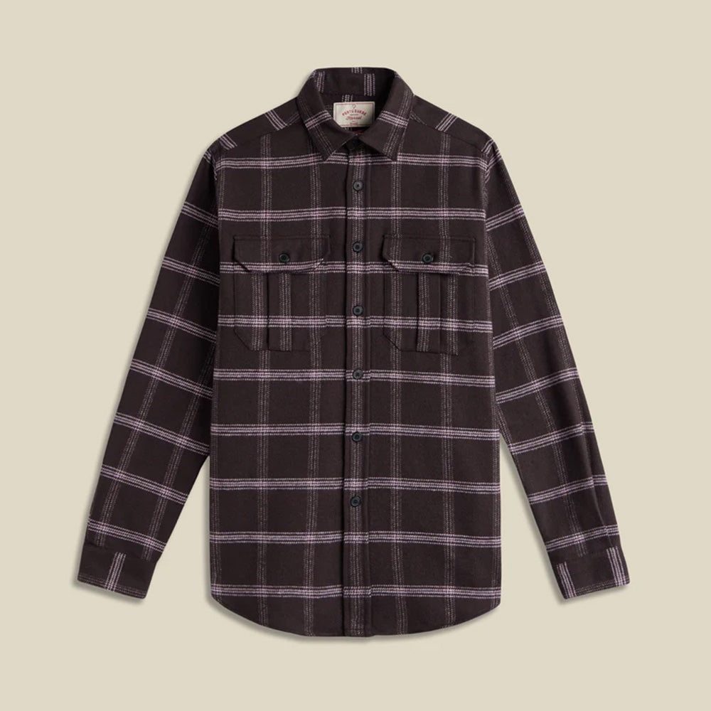 Portuguese Flannel Log - Brown / Pink – Cooshti