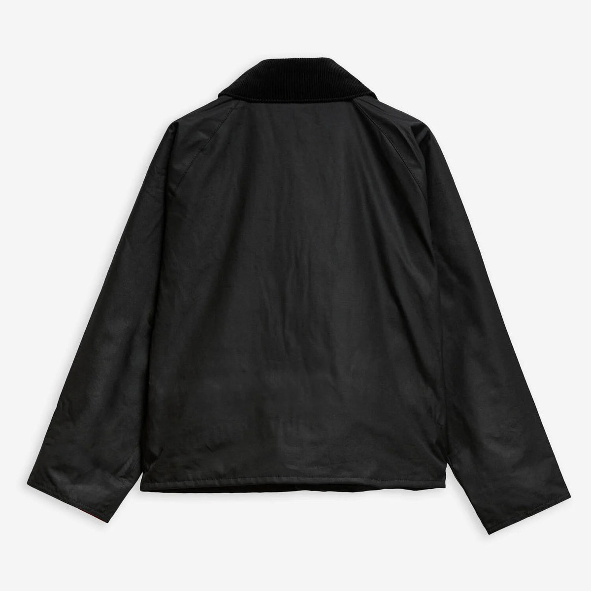 Women' s Transport  Waxed Jacket - Black/Cardinal