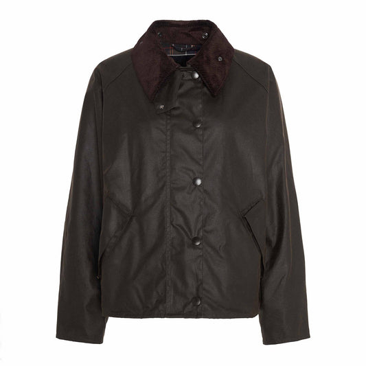 Women's Transport Waxed Jacket - Olive/Classic
