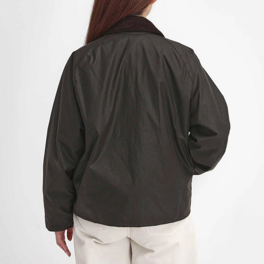 Women's Transport Waxed Jacket - Olive/Classic