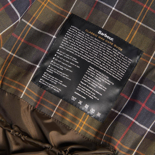Women's Transport Waxed Jacket - Olive/Classic