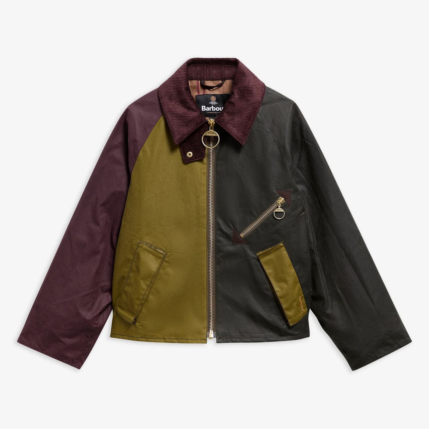 Women's Arlene Waxed Jacket - Golden/Olive/Fern/Bordeaux/Muted