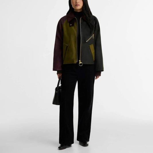 Women's Arlene Waxed Jacket - Golden/Olive/Fern/Bordeaux/Muted