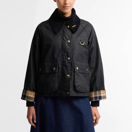 Women's Icons Modern Spey Waxed Jacket - Navy