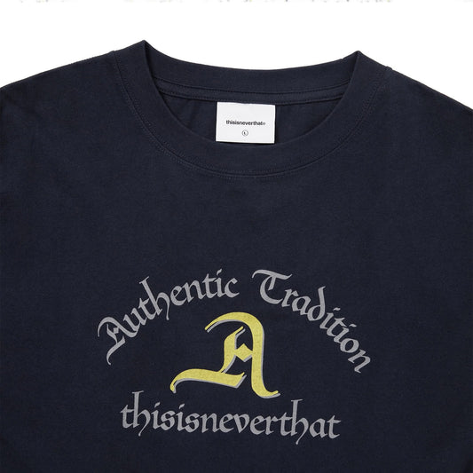 Layered L/S Tee - Navy