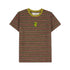 Pudu Stripe Baby T-Shirt - Green Multi