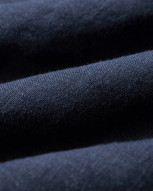 Linen Camp Collar Shirt - Black