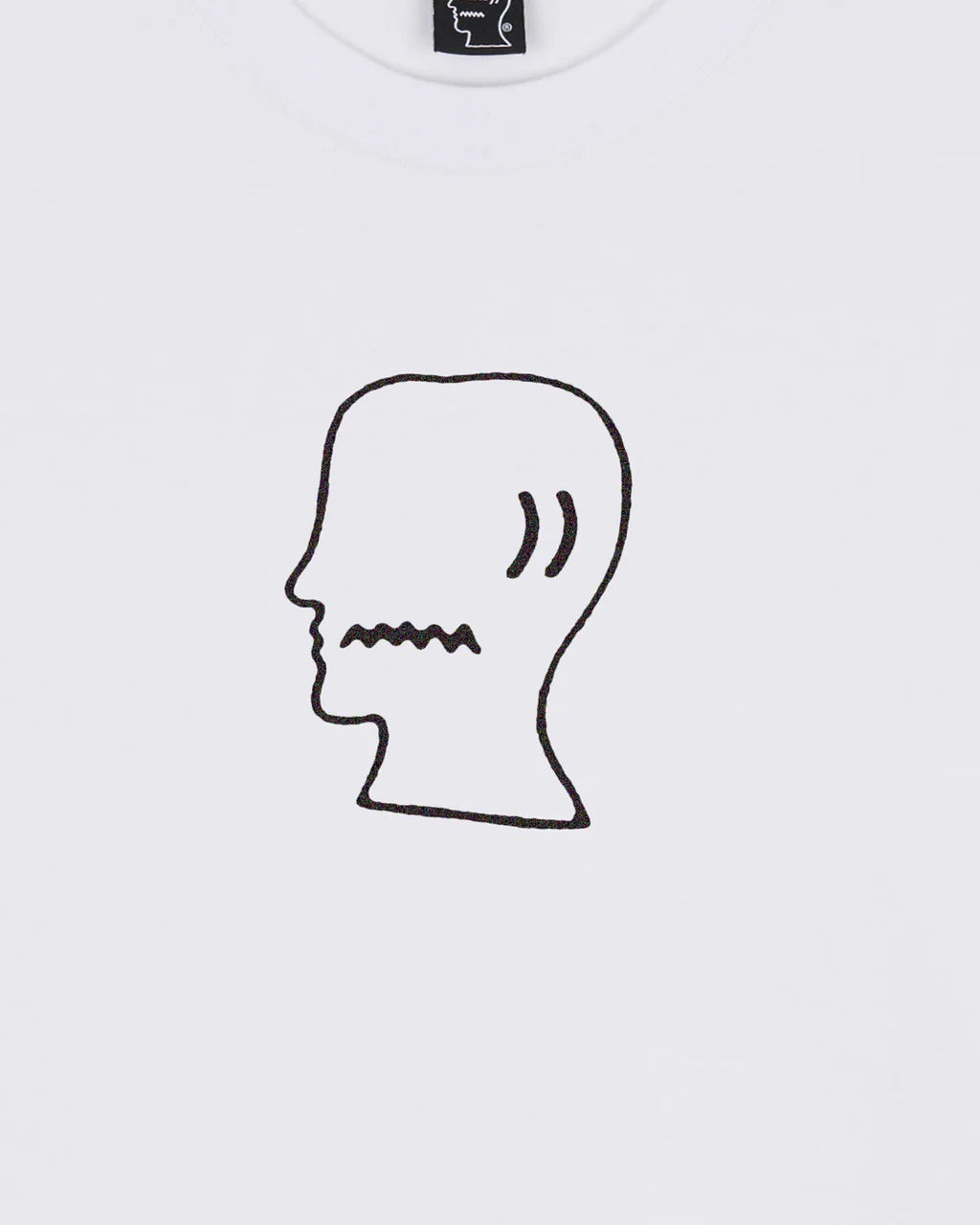 Brain Dead Logo Head T-shirt - White