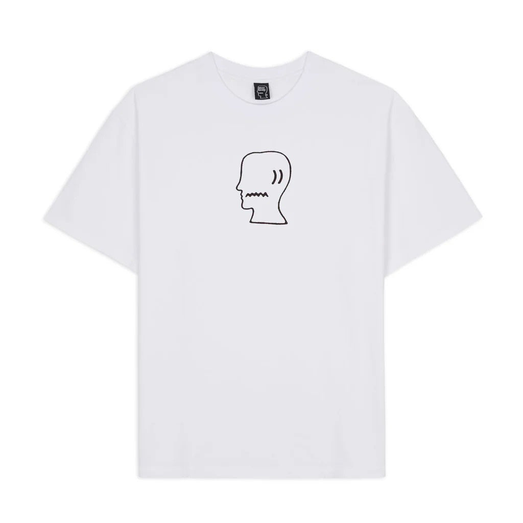 Brain Dead Logo Head T-shirt - White