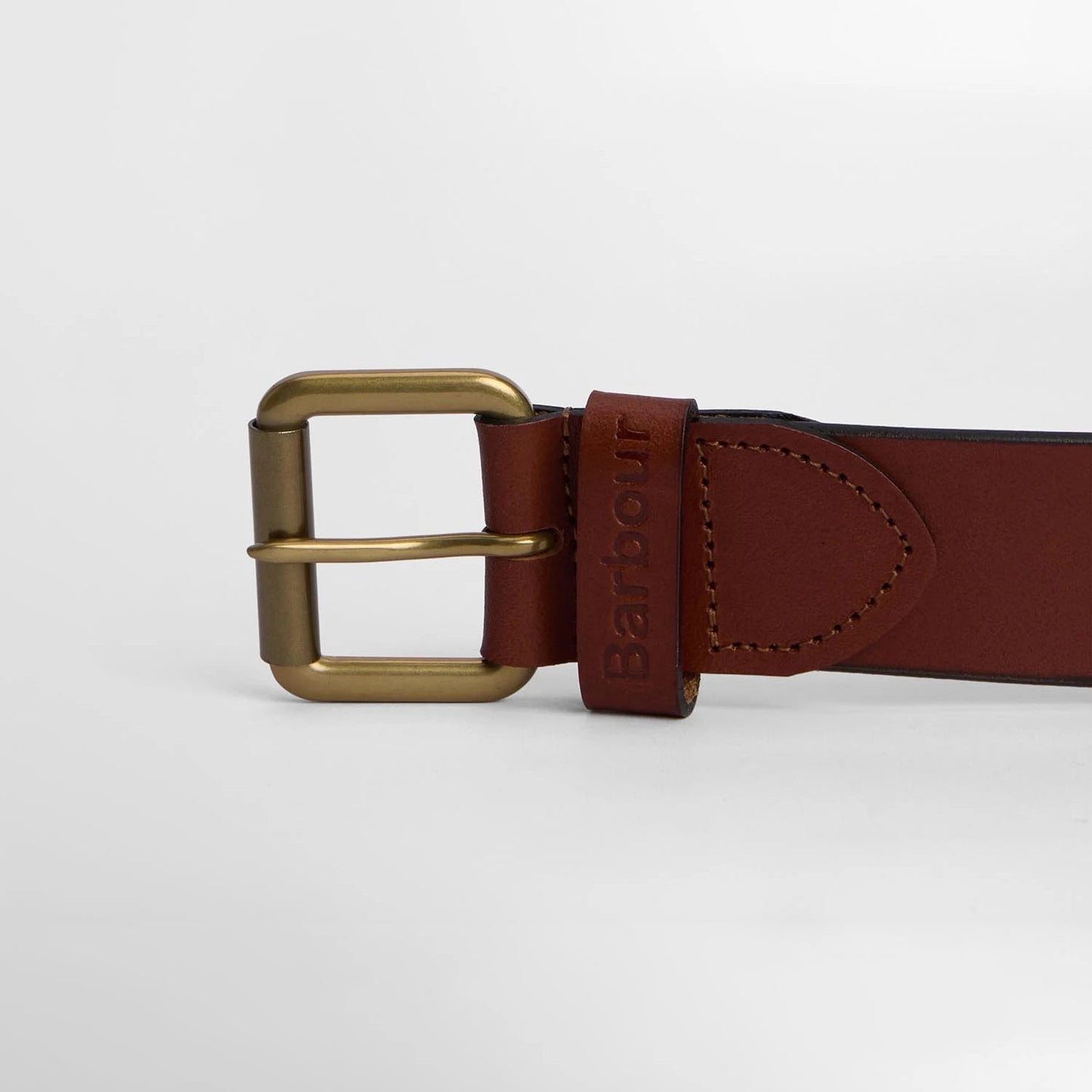 Allanton Leather Belt - Natural Brown