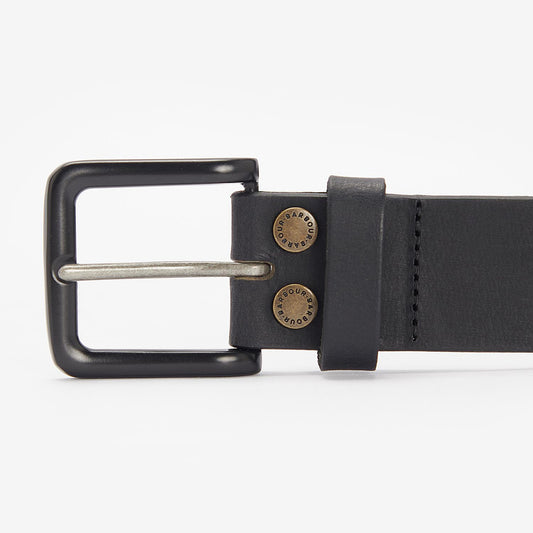 Double Rivet Belt - Black