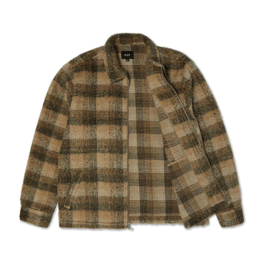 Megablast Plaid Jacket - Desert