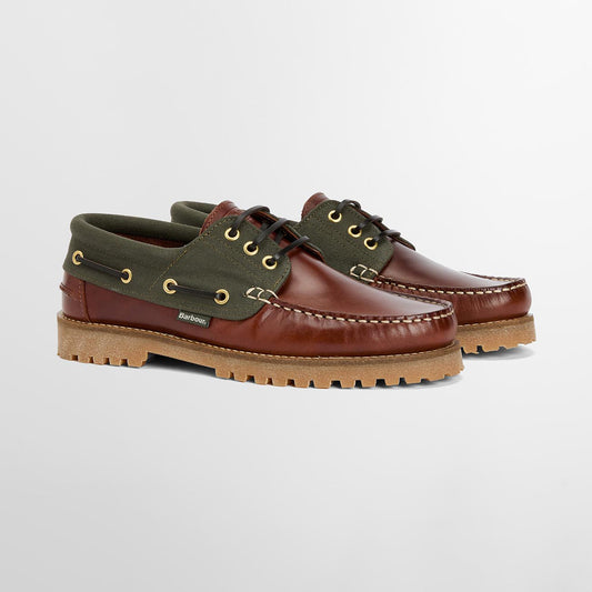 Re-Engineered Deck Boat Shoes - Mahogany