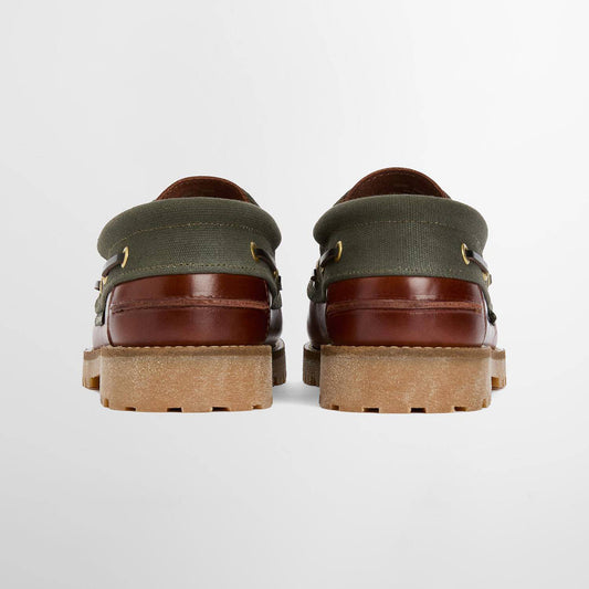 Re-Engineered Deck Boat Shoes - Mahogany