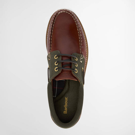 Re-Engineered Deck Boat Shoes - Mahogany