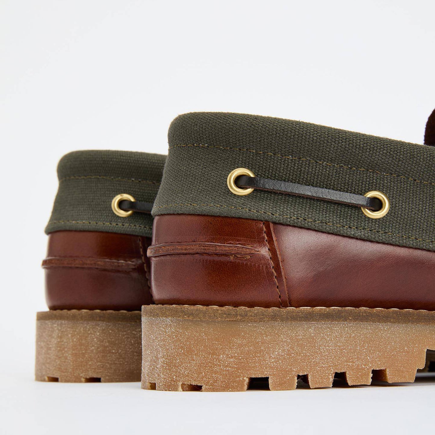 Re-Engineered Deck Boat Shoes - Mahogany