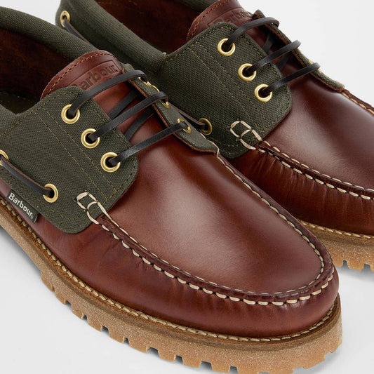 Re-Engineered Deck Boat Shoes - Mahogany