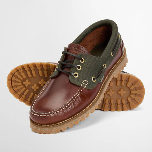 Re-Engineered Deck Boat Shoes - Mahogany