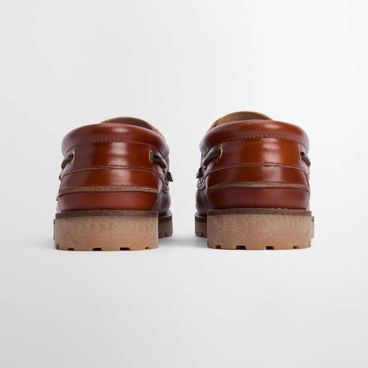 Re-Engineered Deck Boat Shoes - Tan