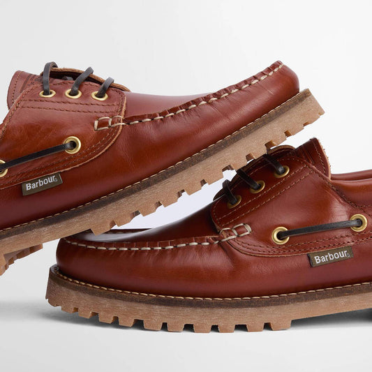Re-Engineered Deck Boat Shoes - Tan