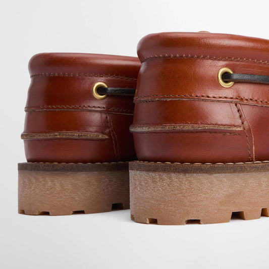 Re-Engineered Deck Boat Shoes - Tan