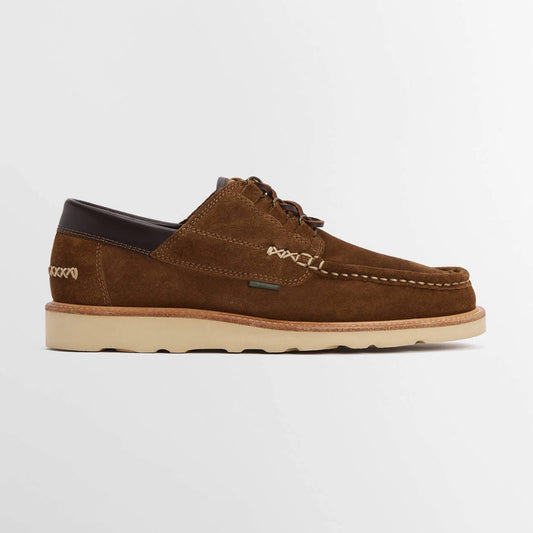 Murtun Moccasin Shoes - Light Tan Suede