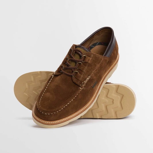 Murtun Moccasin Shoes - Light Tan Suede