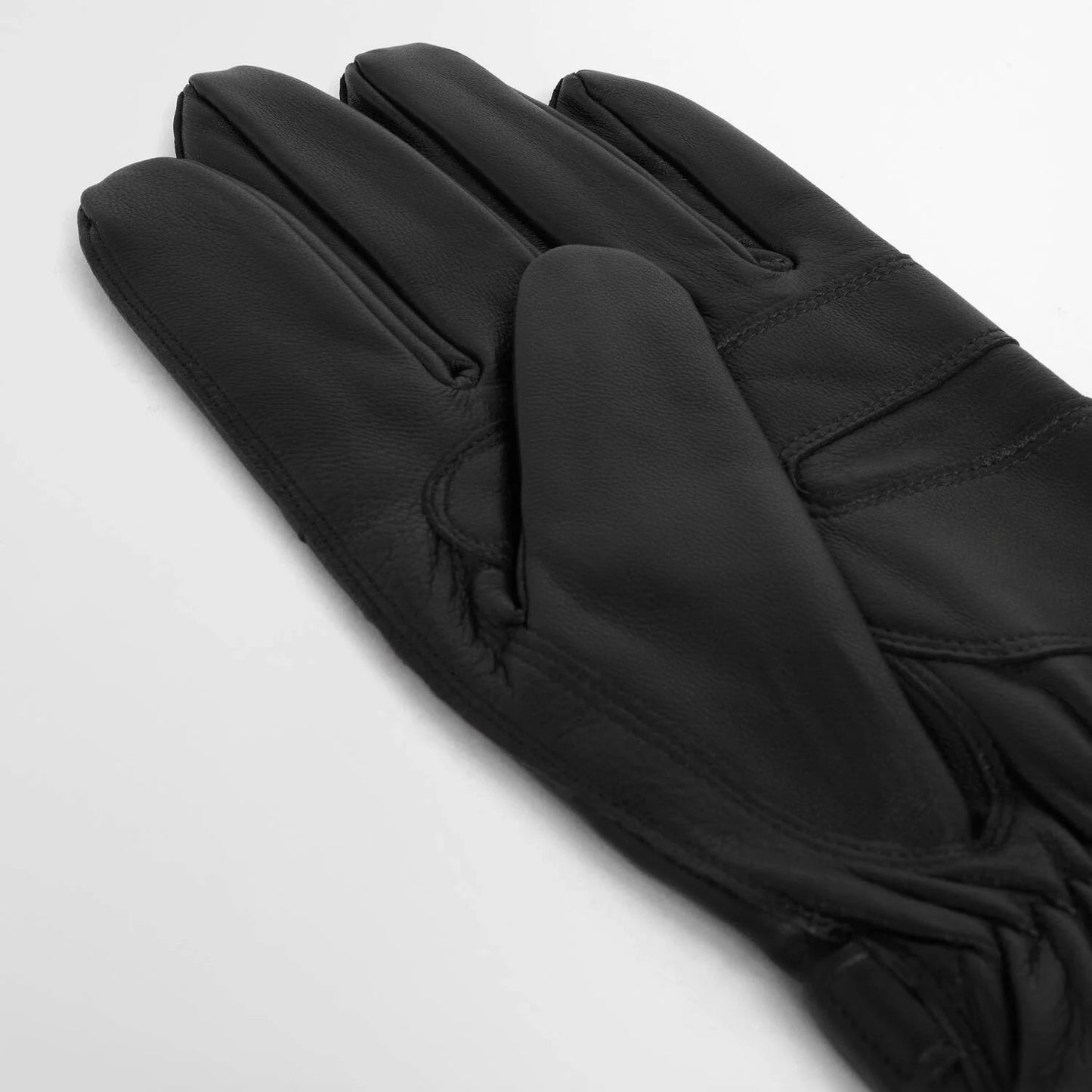 Burnished Leather Thinsulate Gloves - Classic Black