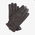 Burnished Leather Thinsulate Gloves - Dark Brown