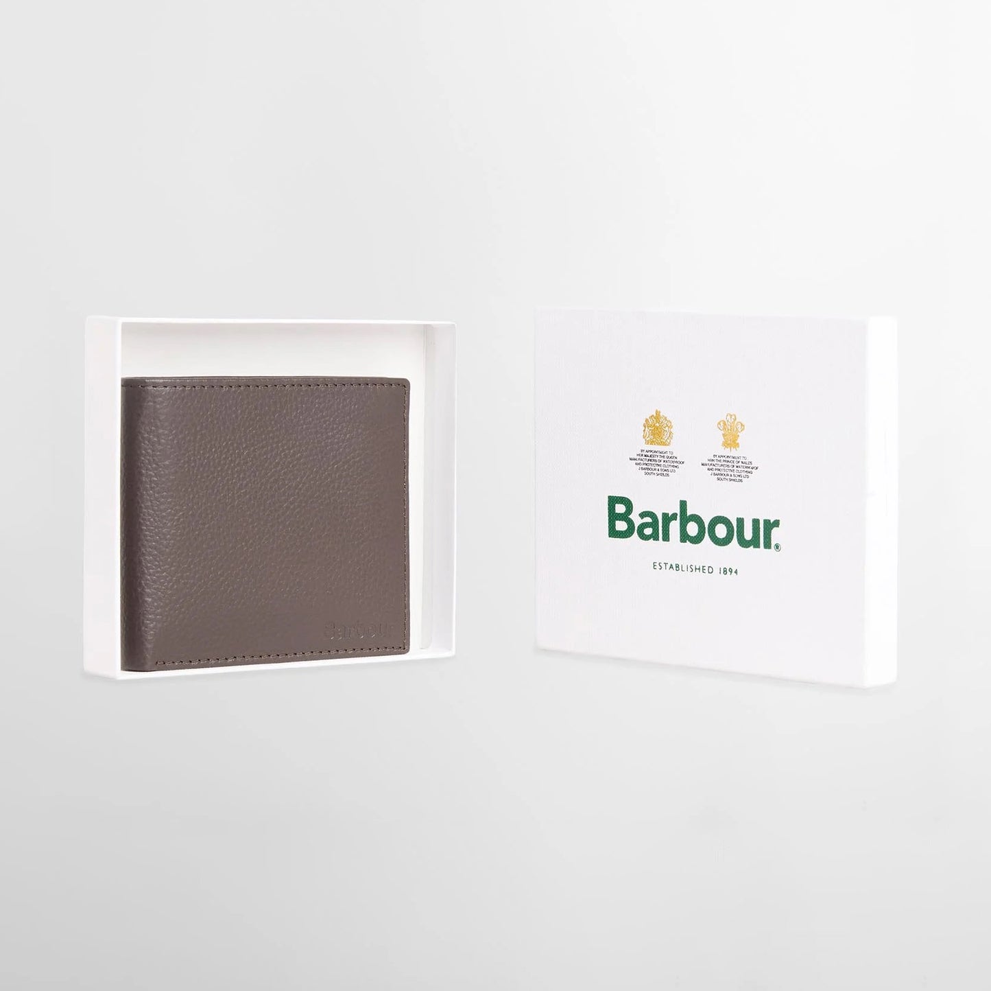 Amble Leather Billfold Wallet- Dark Brown