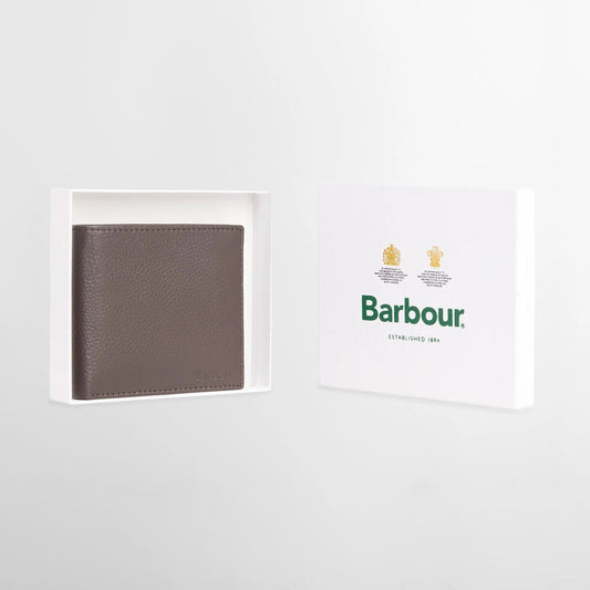 Amble Leather Billfold Wallet- Dark Brown