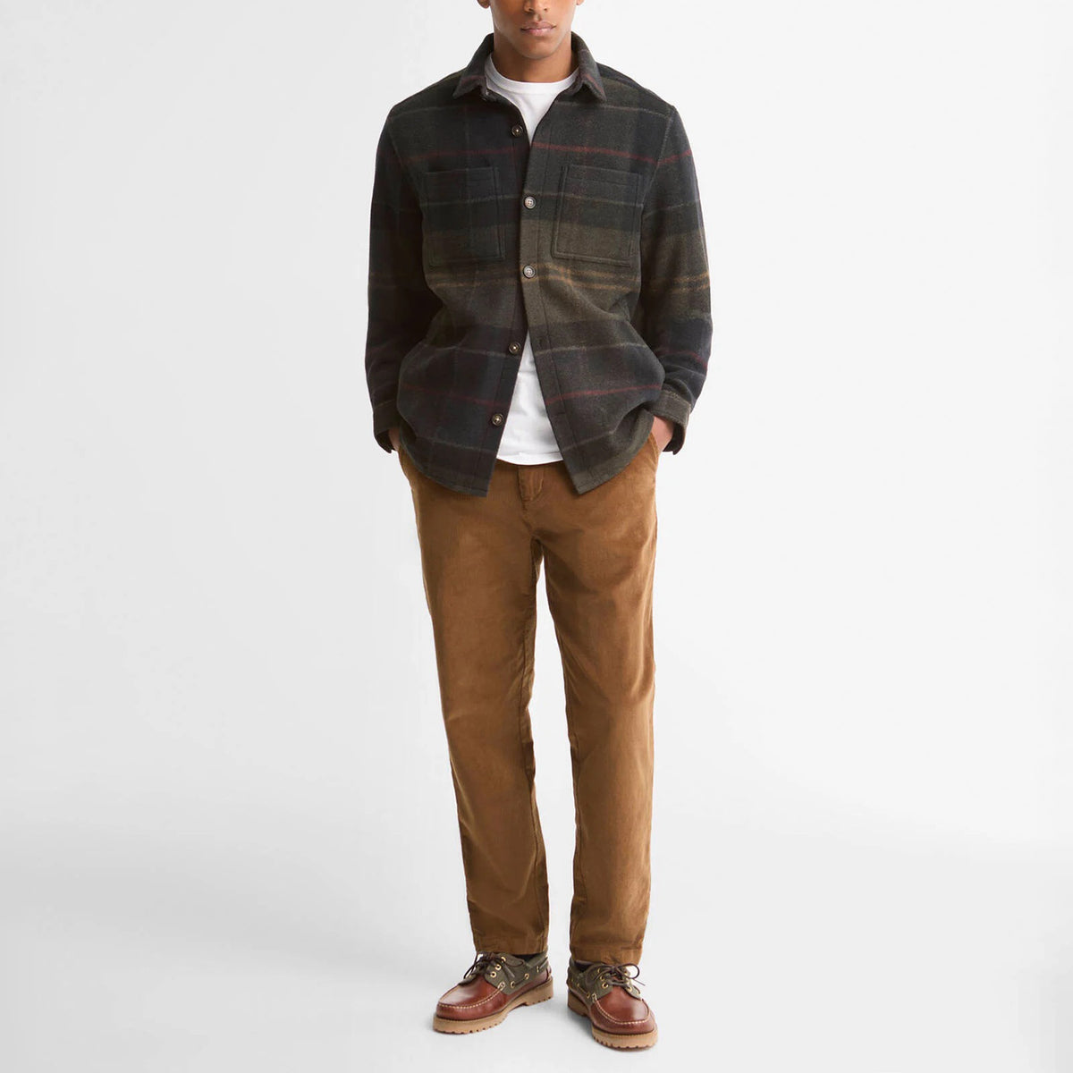 Woodlane Overshirt - Shadow Classic Tartan