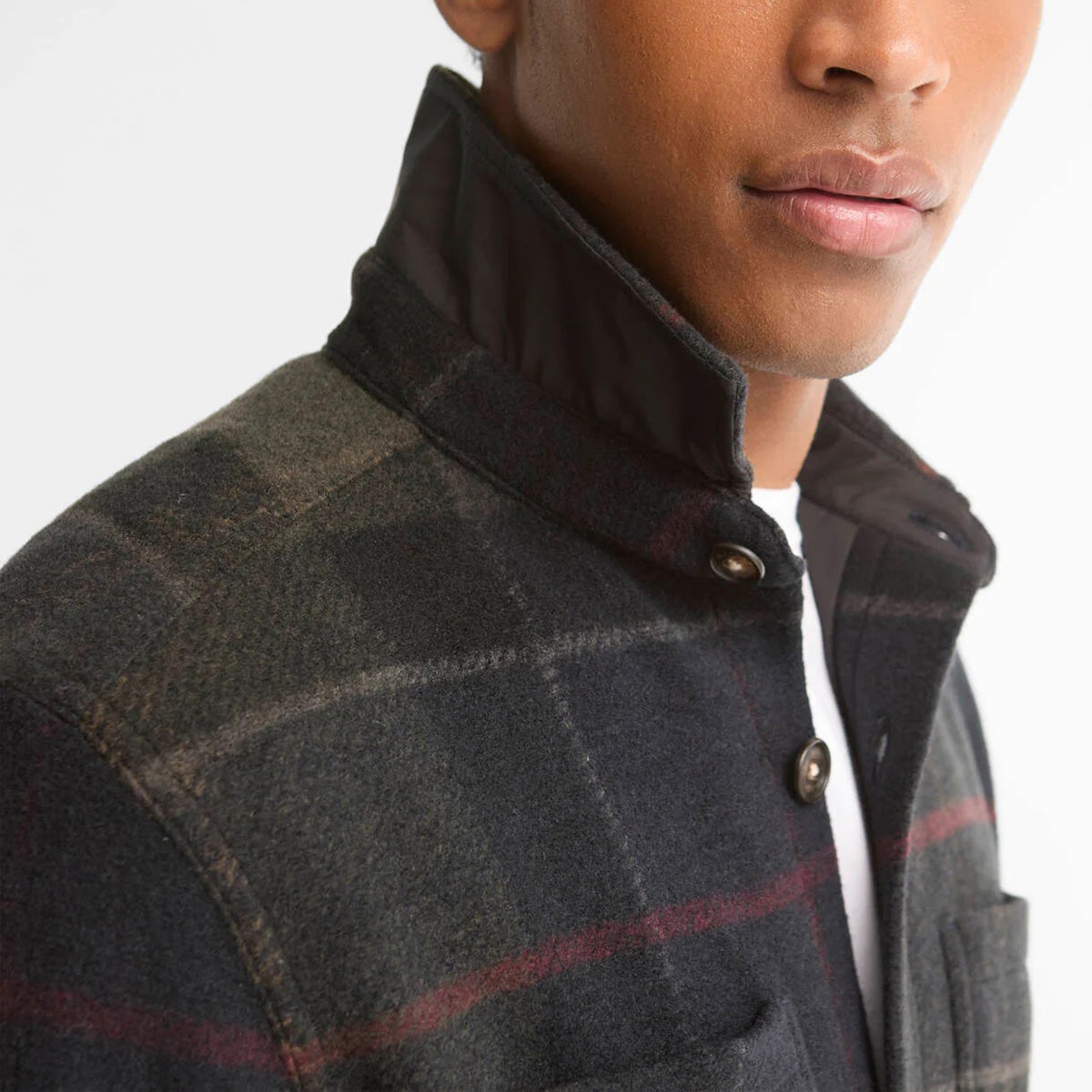 Woodlane Overshirt - Shadow Classic Tartan