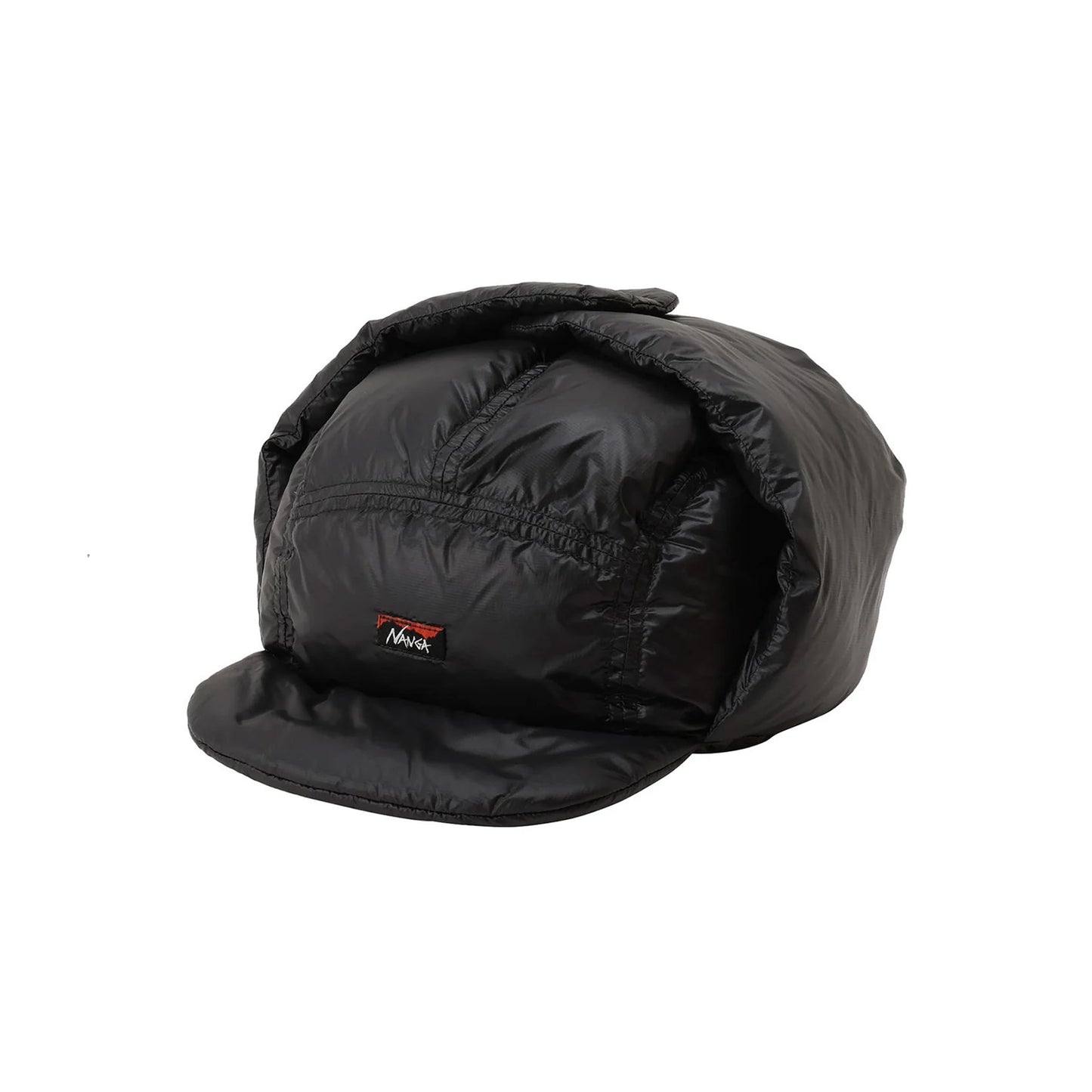 Mountain Lodge Down Ear Flap Cap - Black