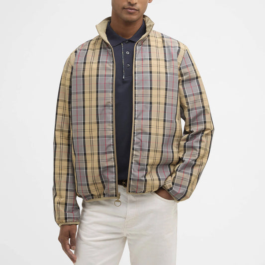 Korbel Reversible Showerproof Jacket - Washed Stone