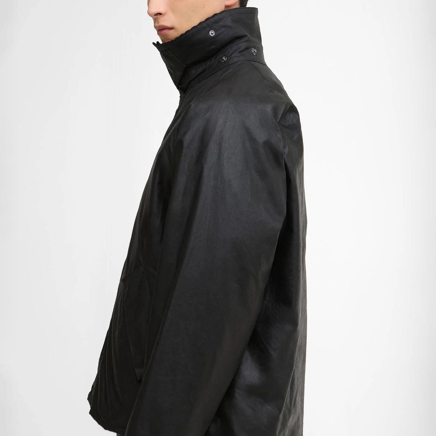 Transport Waxed Jacket - Black