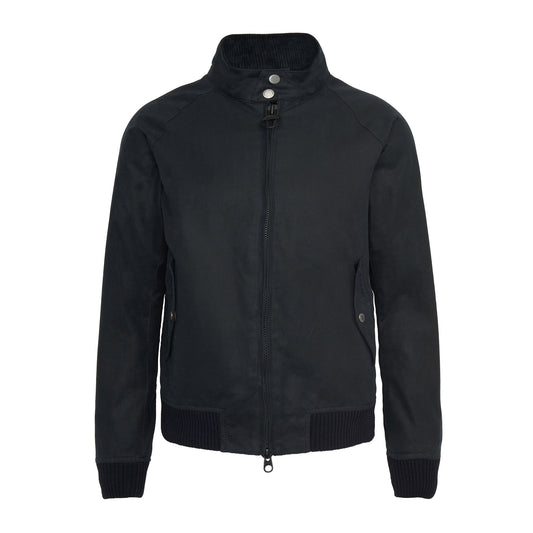 Barbour X Baracuta Porton Waxed Jacket  - Black