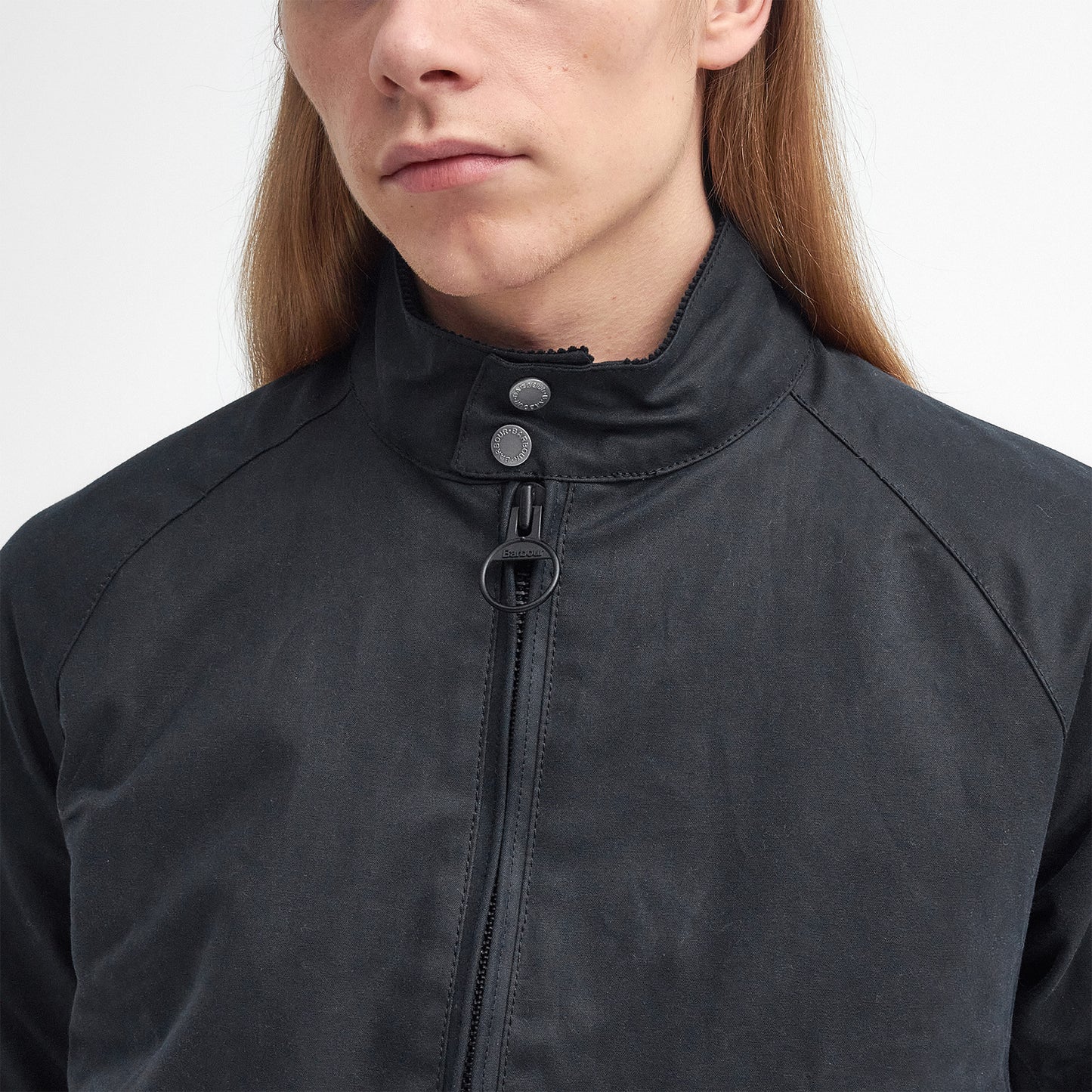 Barbour X Baracuta Porton Waxed Jacket  - Black