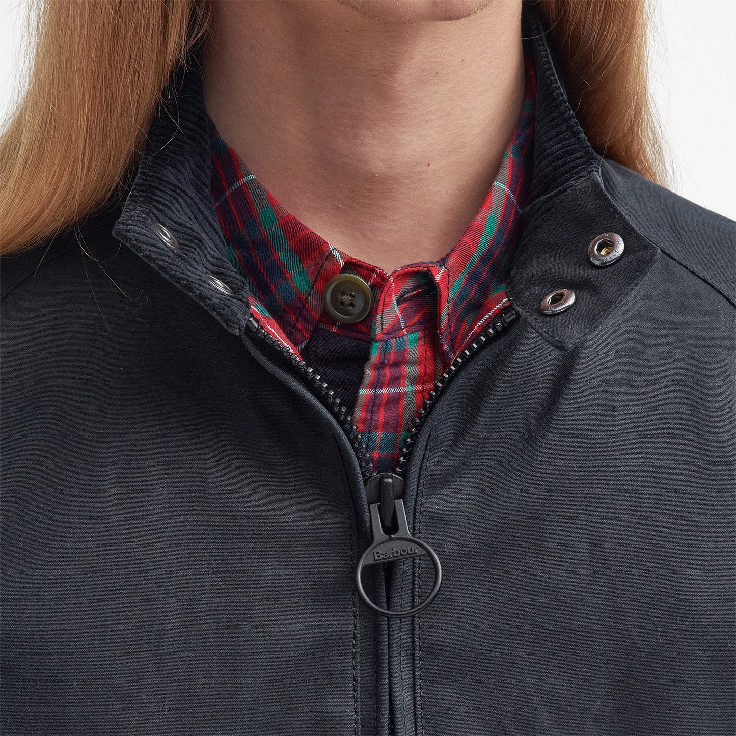 Barbour X Baracuta Porton Waxed Jacket  - Black