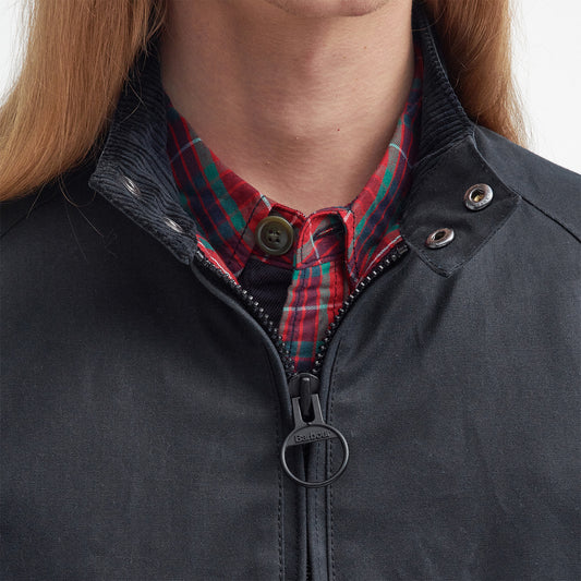 Barbour X Baracuta Porton Waxed Jacket  - Black
