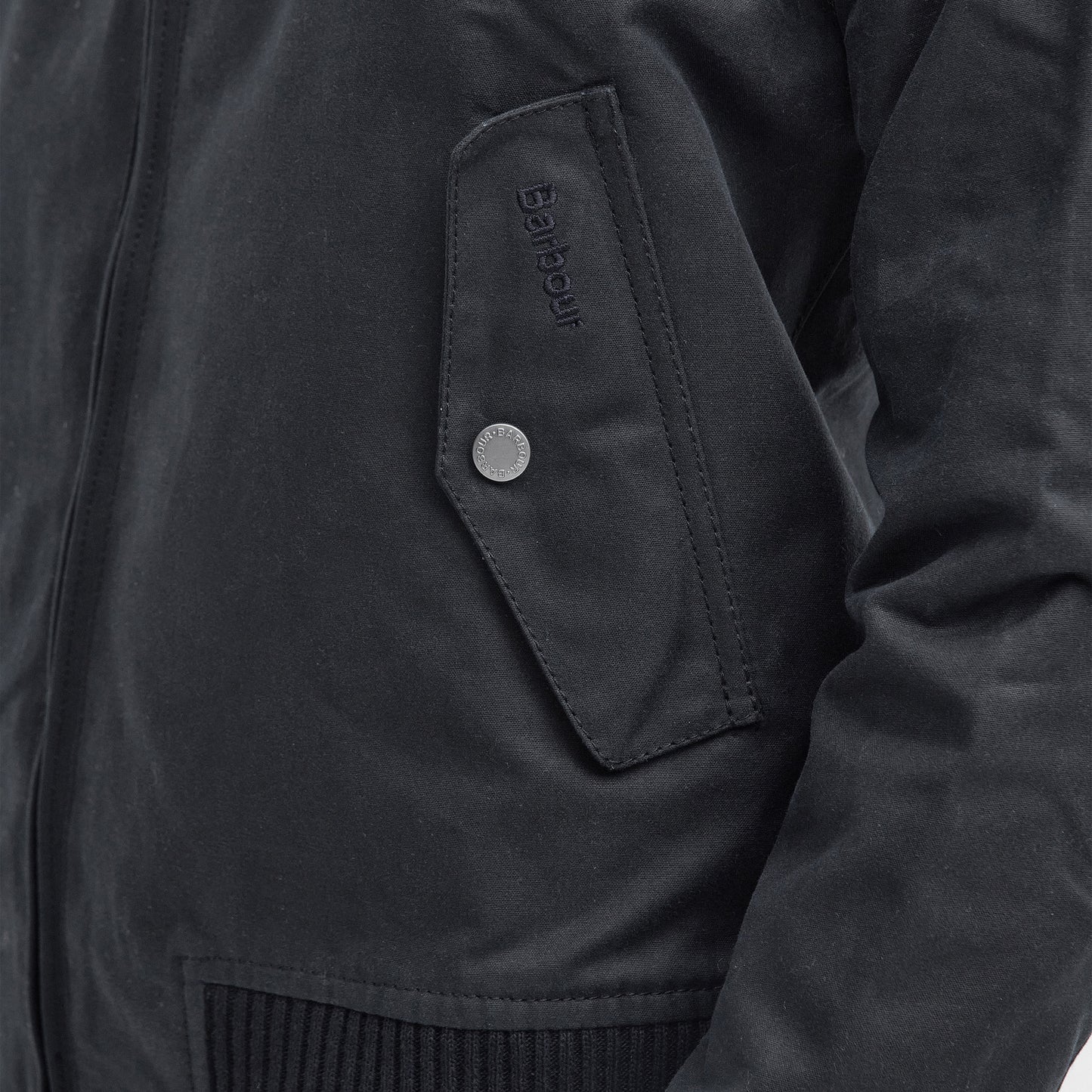 Barbour X Baracuta Porton Waxed Jacket  - Black