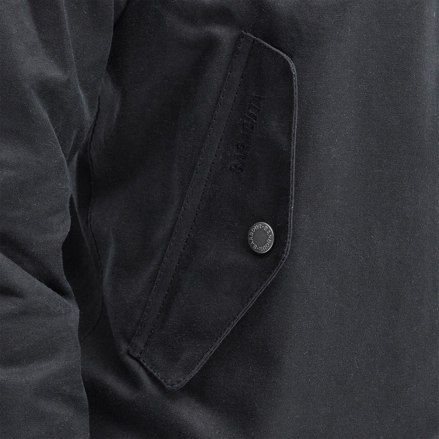 Barbour X Baracuta Porton Waxed Jacket  - Black