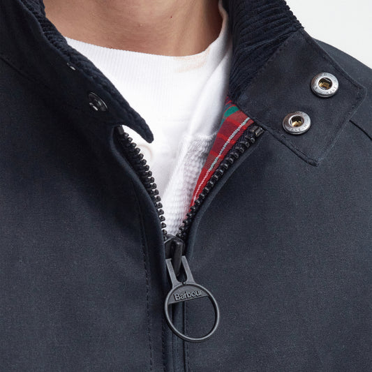 Barbour X Baracuta Porton Waxed Jacket  - Navy