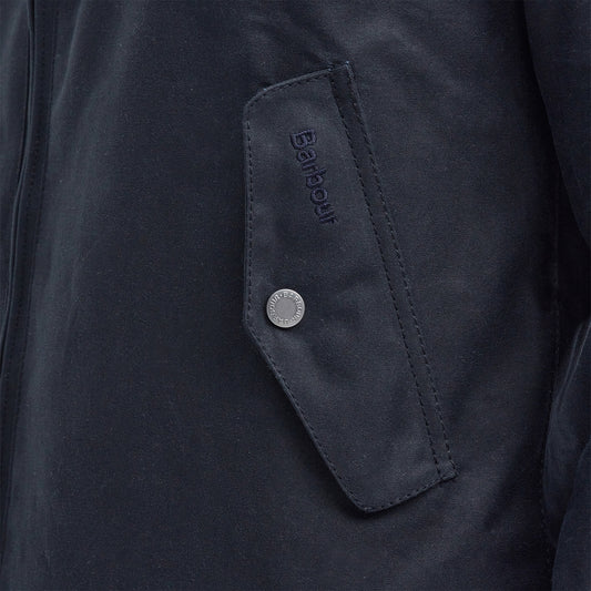 Barbour X Baracuta Porton Waxed Jacket  - Navy