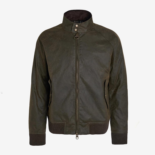 Barbour X Baracuta Porton Waxed Jacket  - Olive