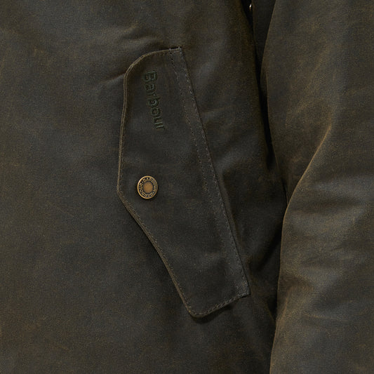 Barbour X Baracuta Porton Waxed Jacket  - Olive