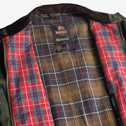Barbour X Baracuta Porton Waxed Jacket  - Olive