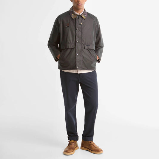 Icons Spey Waxed Jacket - Navy